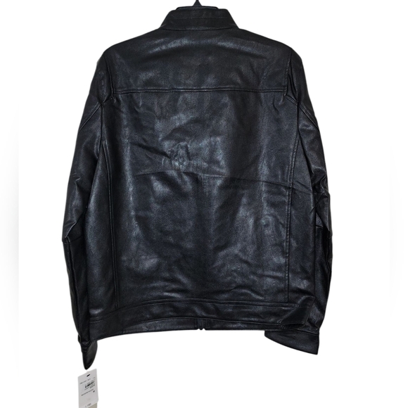Dockers size medium black modern racer jacket NWT - Picture 4 of 9